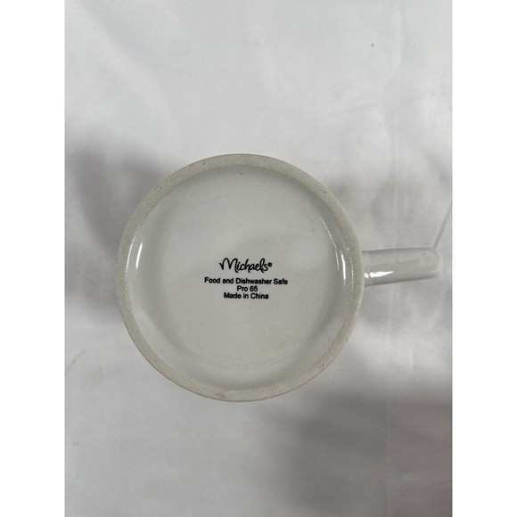 ONE (1) Michael’s Valentine Red Heart Love Mug Coffee Mug Cup w/Heart Handle 314 - Picture 7 of 7